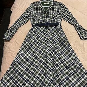 Plaid Dress
